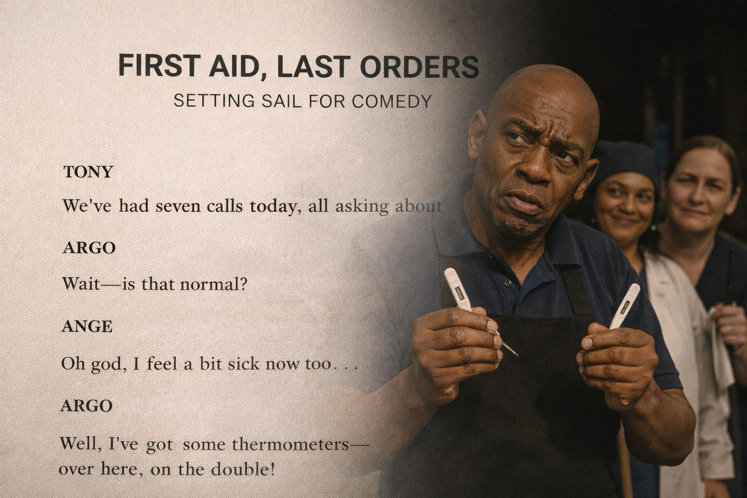 First Aid, Last Orders teaser